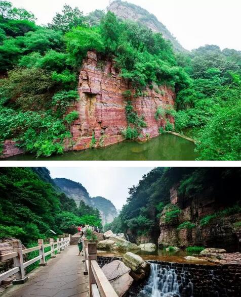 秋高气爽去龙潭大峡谷，这个地方景美人还不受罪！