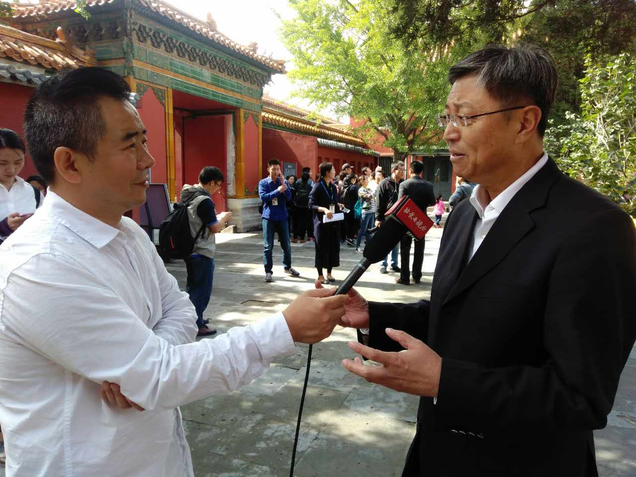 清明上河园棒棒哒！把开封的菊花都展到故宫里去了！