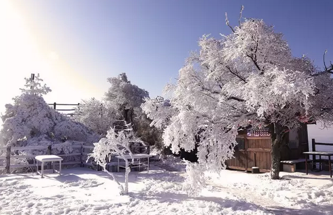 到老君山 来一段冰雪奇缘