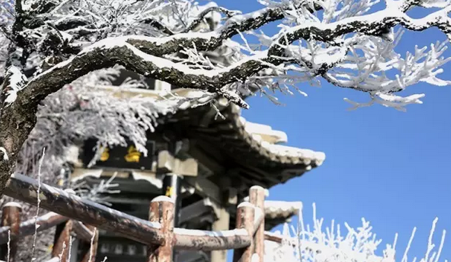 到老君山 来一段冰雪奇缘
