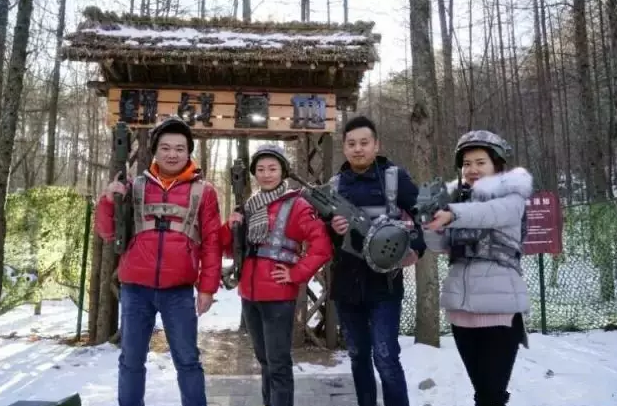 暴雪如期而至，洛阳白云山又成了一个冰雪童话世界！