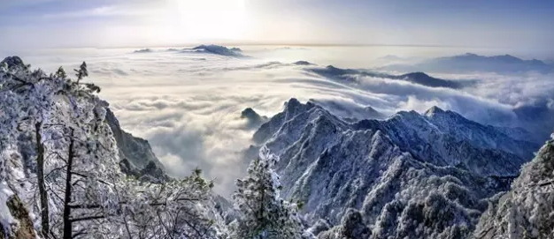 皮皮虾我们走 老君山的雪景美极了
