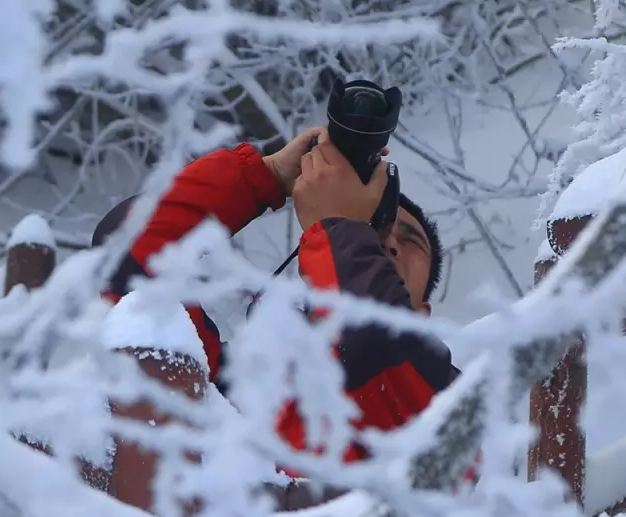 皮皮虾我们走 老君山的雪景美极了