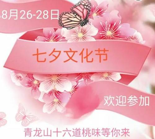 七夕文化节 巩义青龙山十六道桃味等你来（组图）
