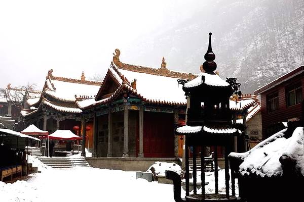 第一场雪 我要和你在新乡南太行浪漫邂逅