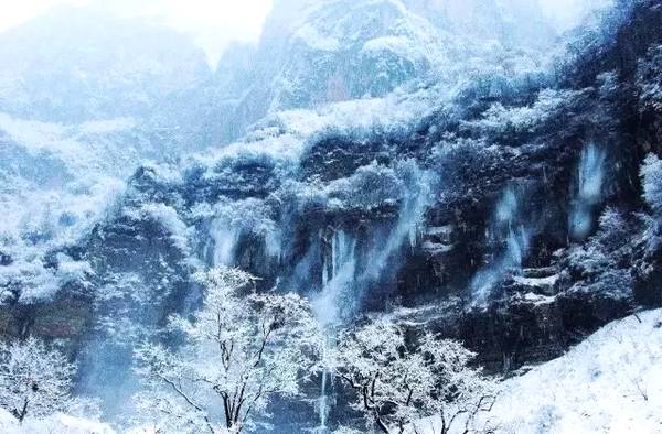 第一场雪 我要和你在新乡南太行浪漫邂逅