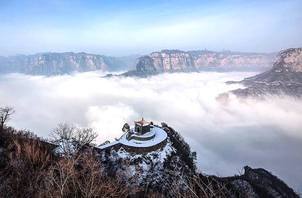 第一场雪 我要和你在新乡南太行浪漫邂逅