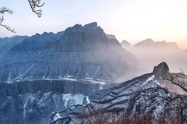 第一场雪 我要和你在新乡南太行浪漫邂逅