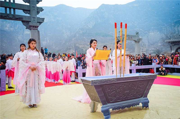 以花为媒 以节会友 青龙山慈云寺第五届桃花祈福文化节将于3月17日开幕