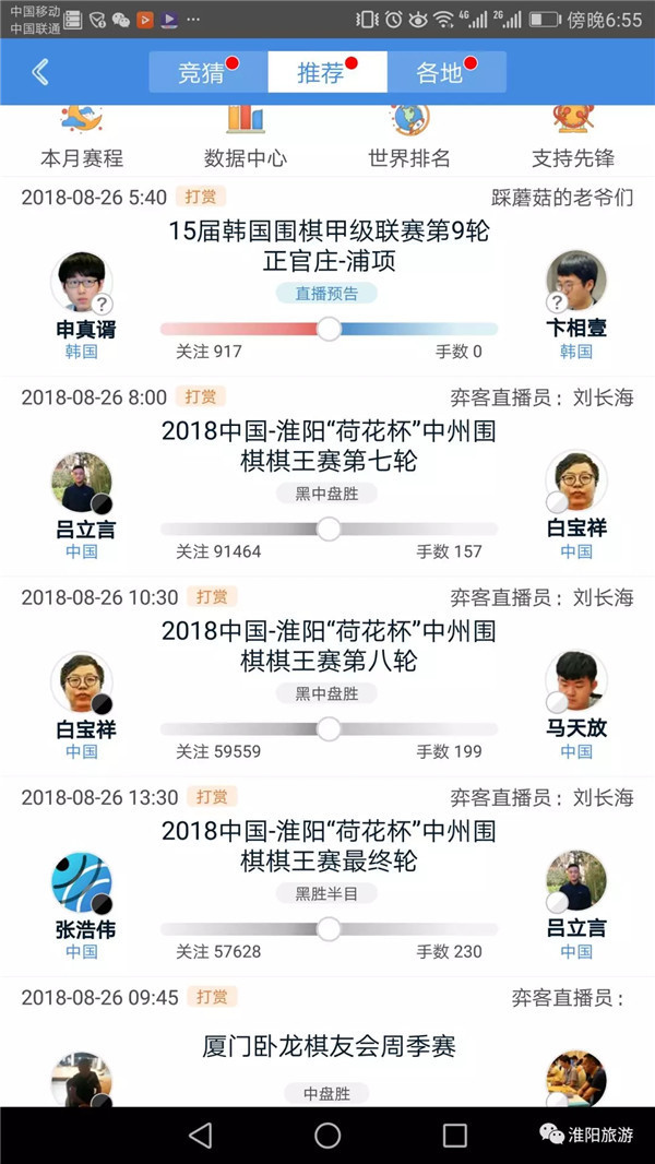 2018中国·淮阳“荷花杯”中州围棋棋王赛闭幕式