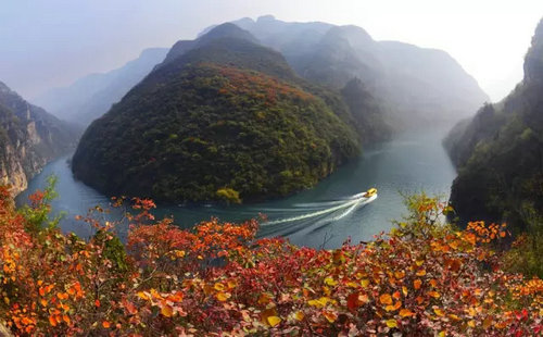 台湾旅行社代表空降青天河景区进行实地参观、考察