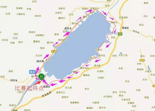 嵩县环湖马拉松火热报名中 一起感受生态陆浑、美丽嵩县的魅力
