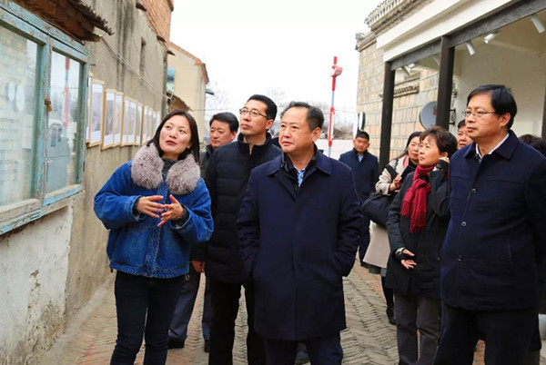 河南省文化和旅游厅厅长姜继鼎调研芒砀山文化和旅游公共服务建设