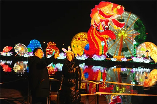 春节花灯没看够？郑州绿博园赏花灯活动一直持续到3月3日