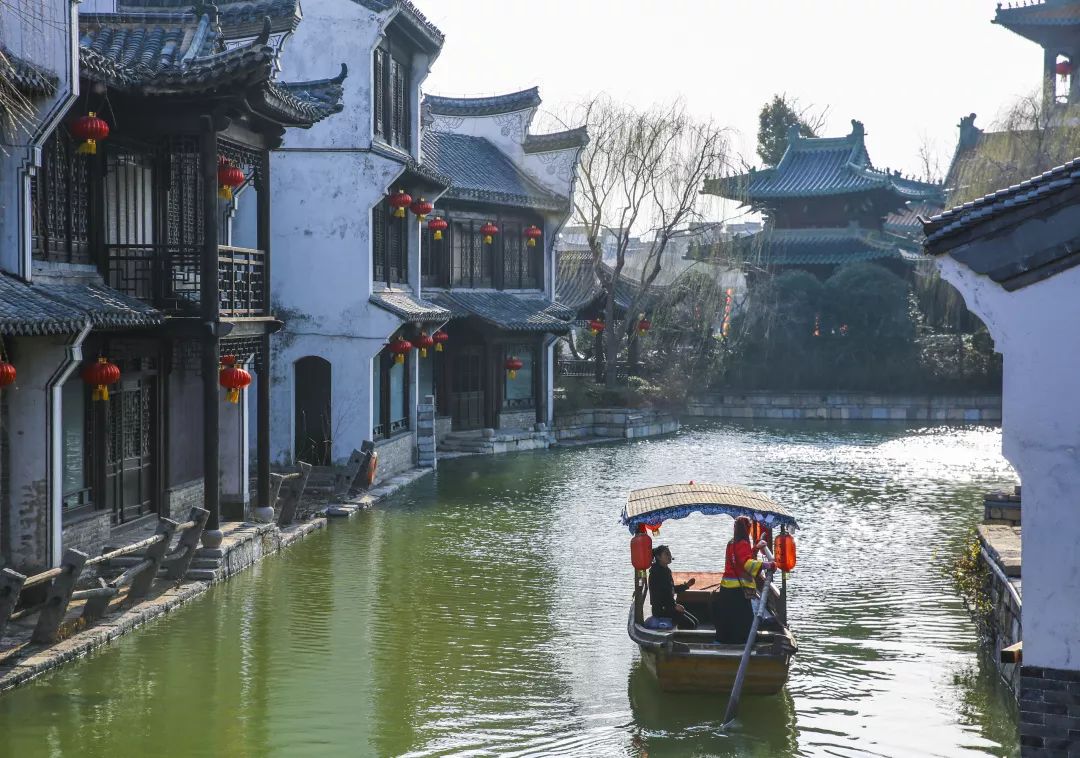 人在画中游，船在景中行 | 来台儿庄古城寻觅古韵建筑之美