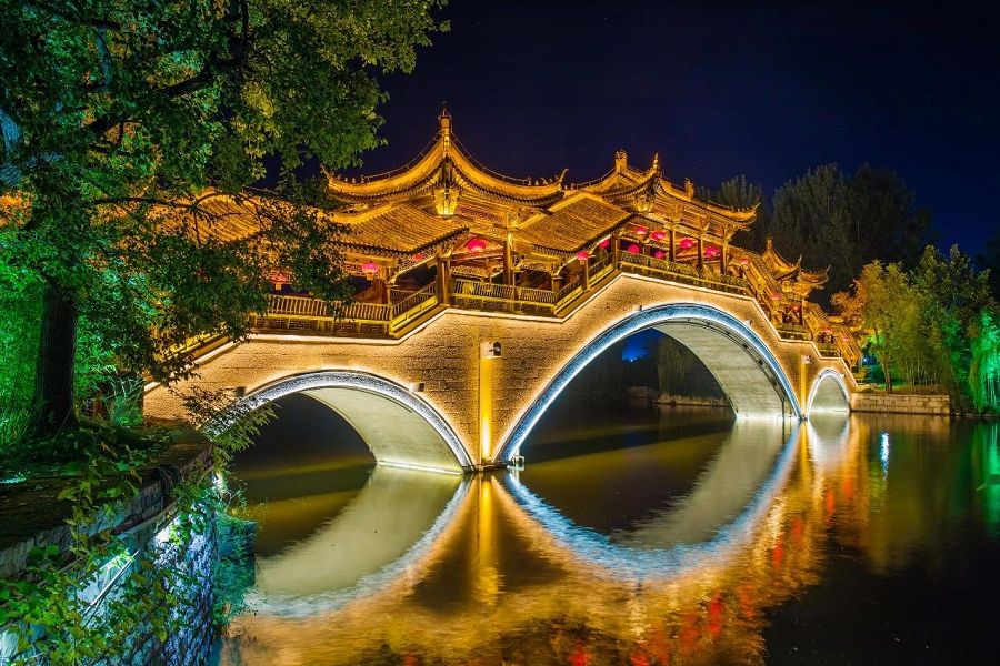 人在画中游，船在景中行 | 来台儿庄古城寻觅古韵建筑之美