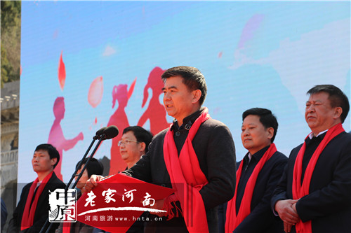 巩义青龙山慈云寺第六届桃花祈福文化节暨万人徒步大会