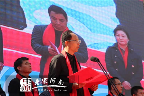 巩义青龙山慈云寺第六届桃花祈福文化节暨万人徒步大会