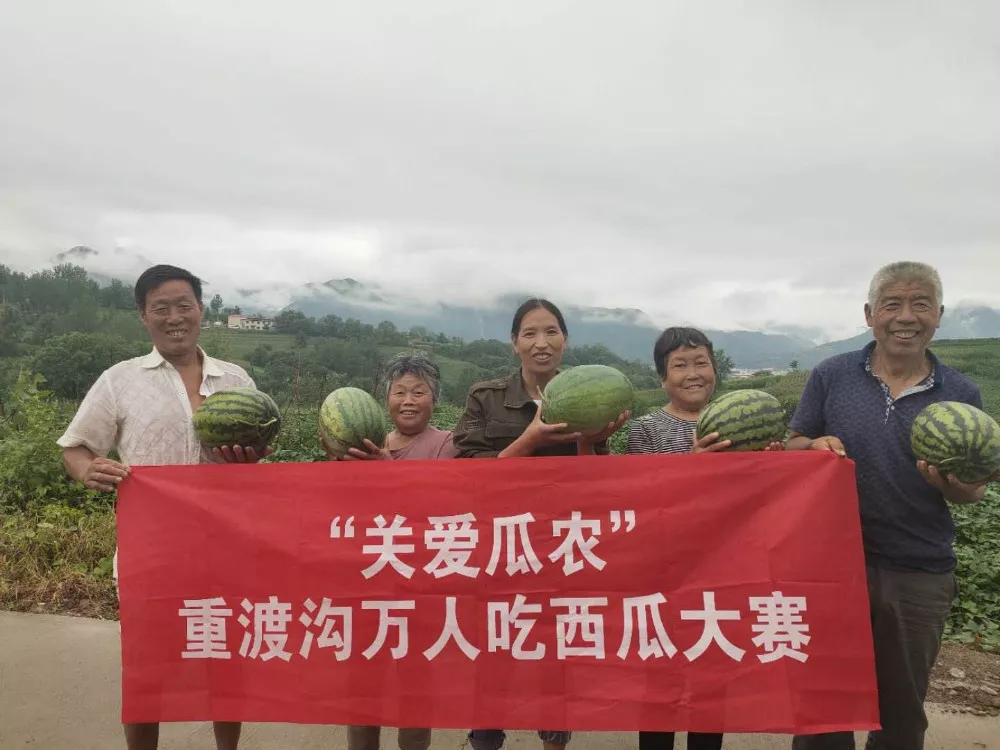 超燃！重渡沟万人免费吃西瓜大赛劲爆上演！