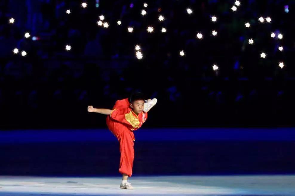 精彩连连，少林小子完美亮相第十一届全国少数民族运动会开幕式