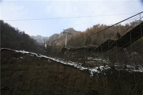 壮丽七十年 追梦老君山专题系列：建设中灵索道重点工程所创造的”老君山速度”