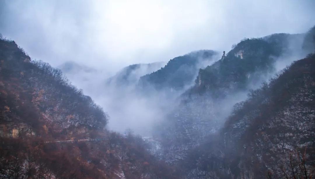 下大雪的茱萸峰美得不像话！
