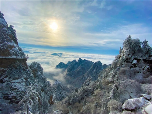 雪后的老君山美炸天，一大波雪景美图来袭！