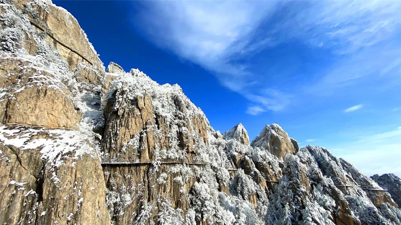 美不胜收！看雾淞观雪景，有雪有你这个冬天才完整