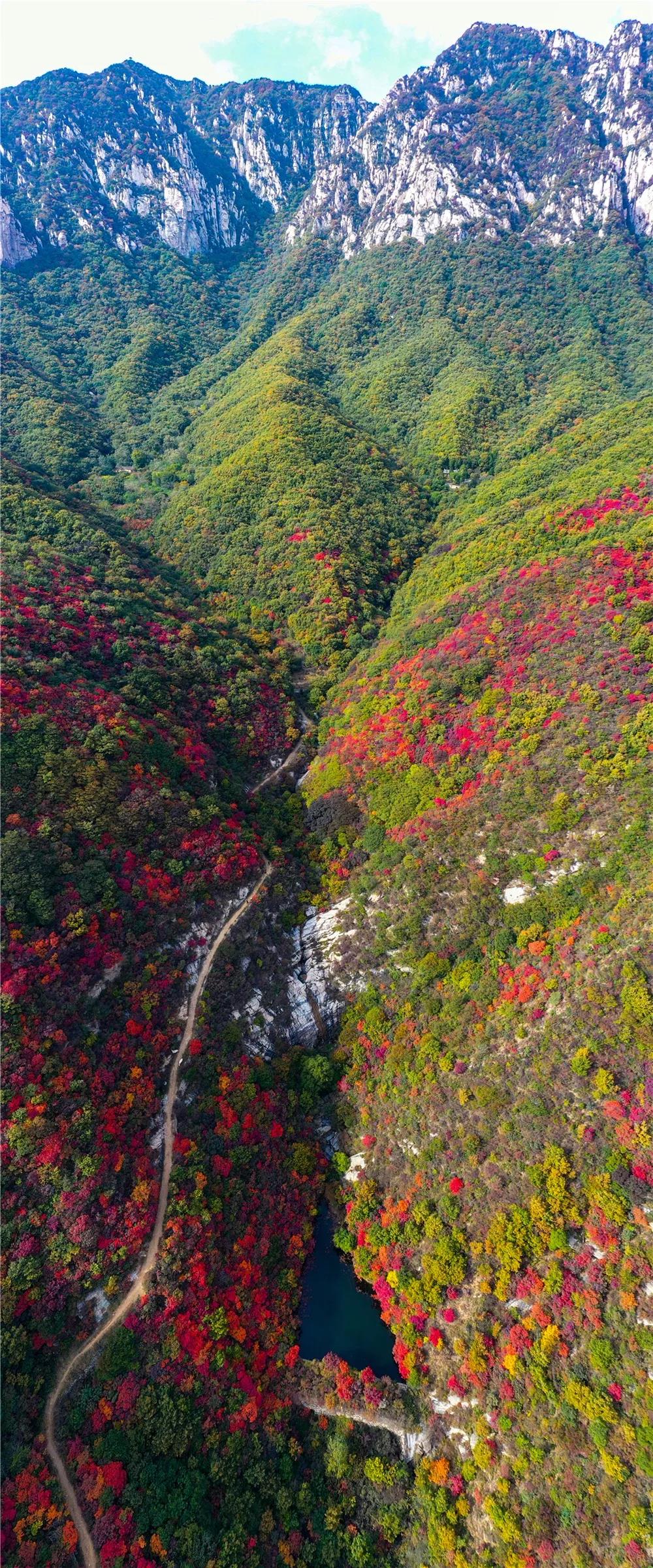 与秋色渲染的嵩山,来一次最美好的相遇 与秋色渲染的嵩山,来一次最美好的相遇