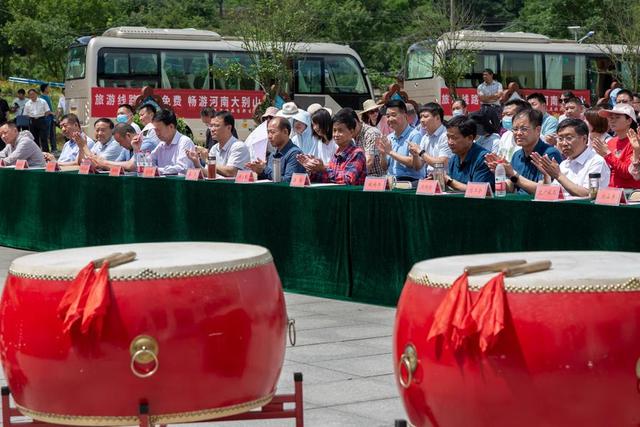 河南商城县：“乡村振兴红色游”活动在里罗城乡村振兴示范区启动