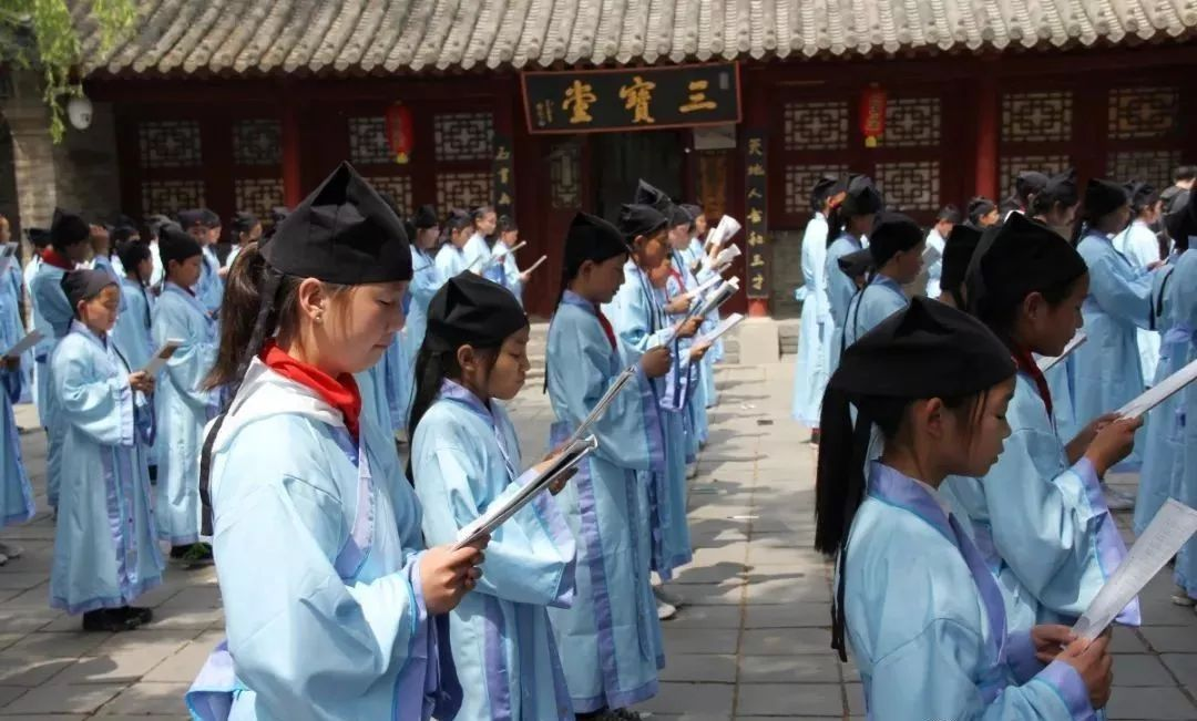 壬寅年春耕节嵩阳书院祭孔仪式，农历二月二开礼待君来！