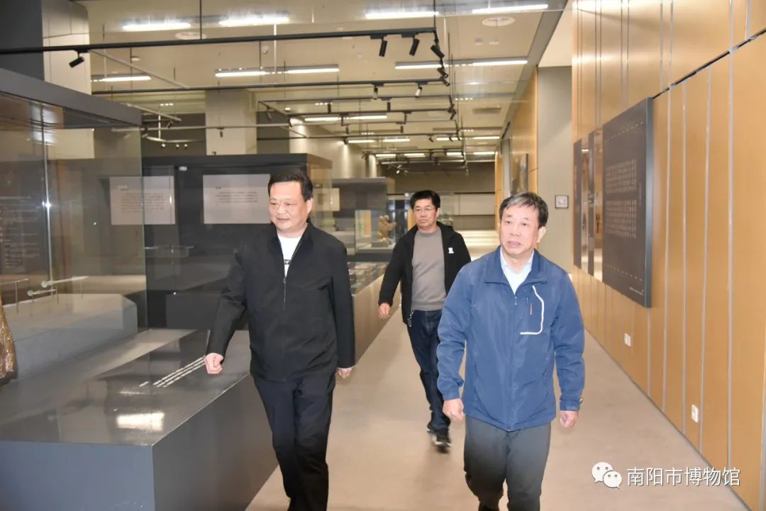 河南省文物局局长田凯视察宛博