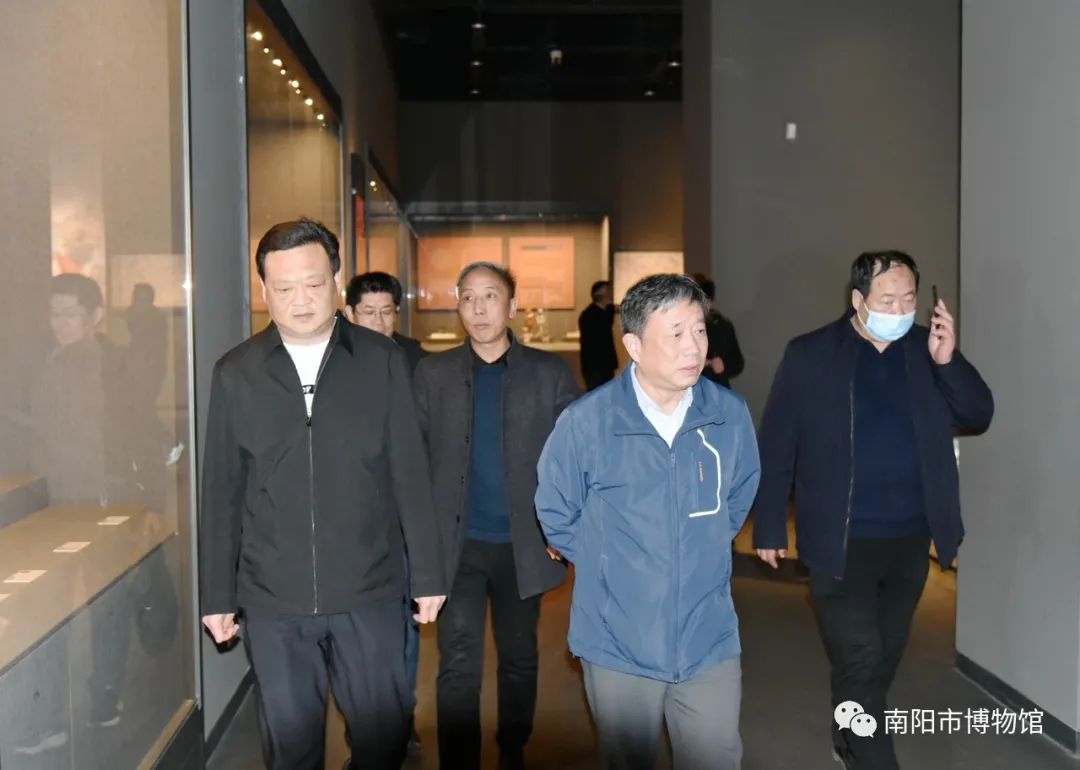 河南省文物局局长田凯视察宛博