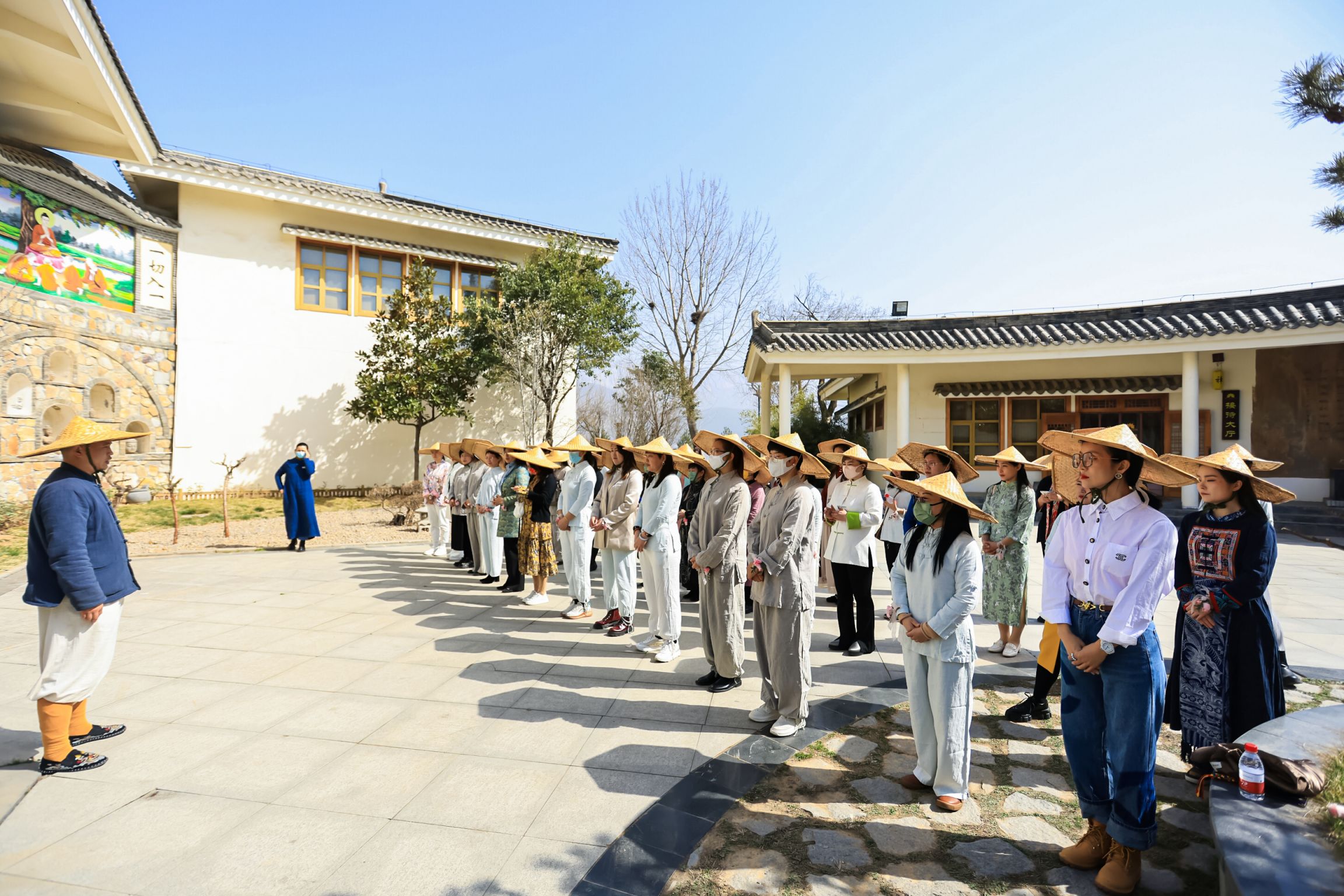 3月8日，她们在《禅宗少林·音乐大典·照见山居》体验了做“女神”的感觉