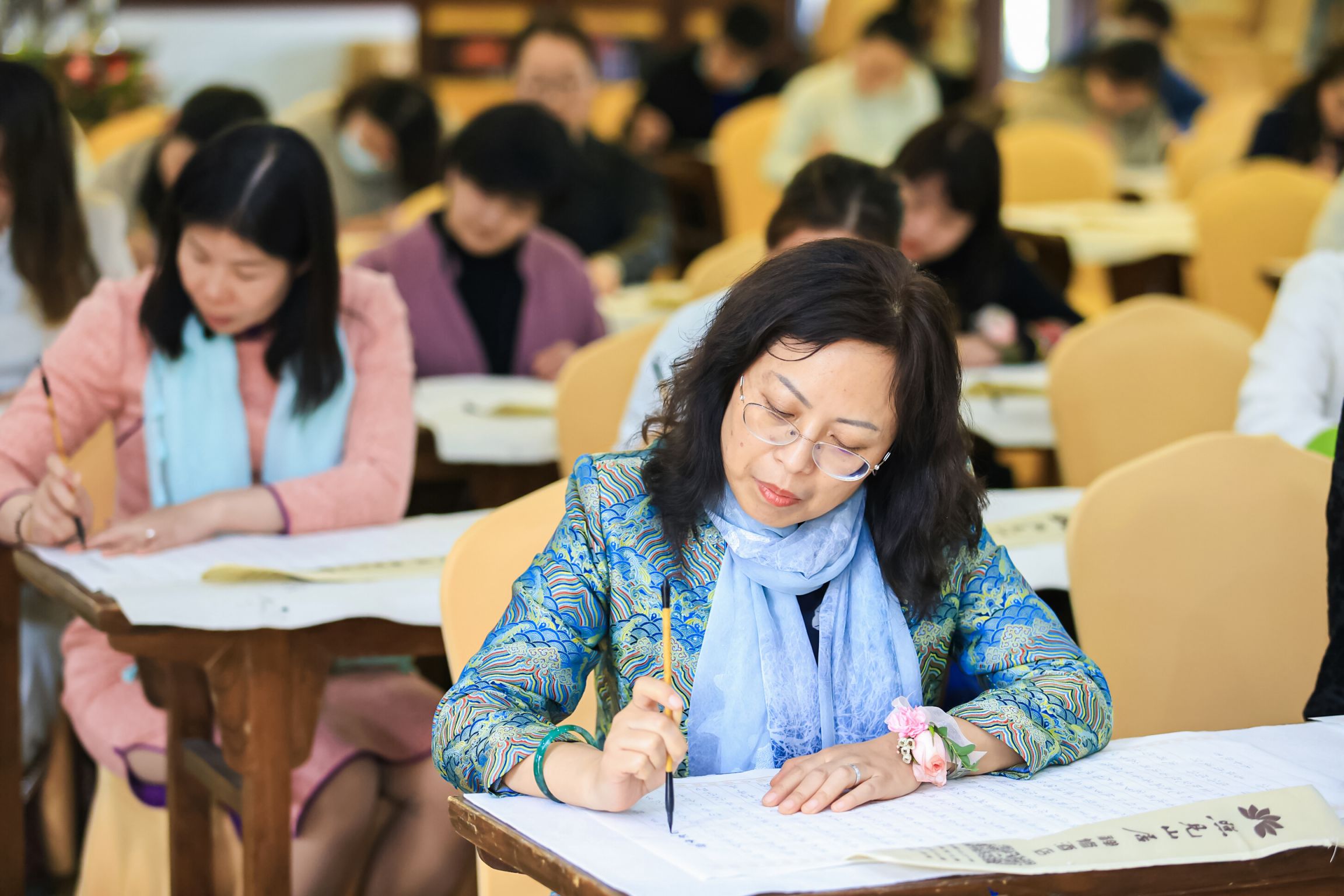 3月8日，她们在《禅宗少林·音乐大典·照见山居》体验了做“女神”的感觉