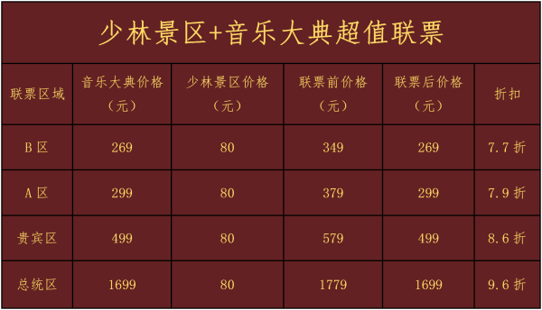 行走少林，读懂嵩山 嵩山少林景区&音乐大典超值联票“冰爽”上线！