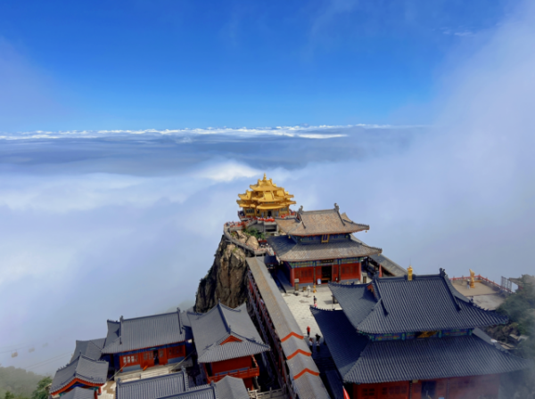 心动预警！洛阳老君山秋日仙境云海已上线！
