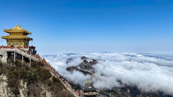 心动预警！洛阳老君山秋日仙境云海已上线！