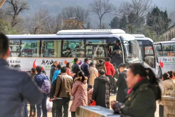 喜庆新春人气旺 贴心服务暖人心—鸡公山景区癸卯兔年春节假期综述